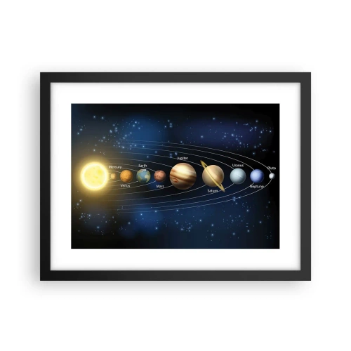 Poster in black frame - One in Ten - 40x30 cm