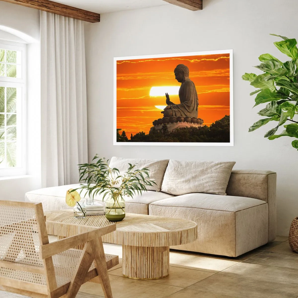 Poster - Facing the World - 70x50 cm