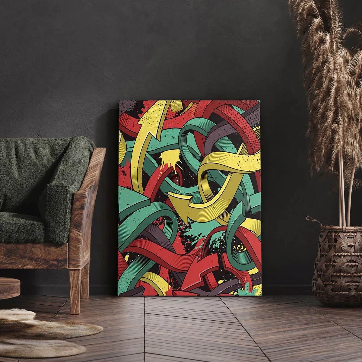 Canvas picture - Which Way? - 45x80 cm