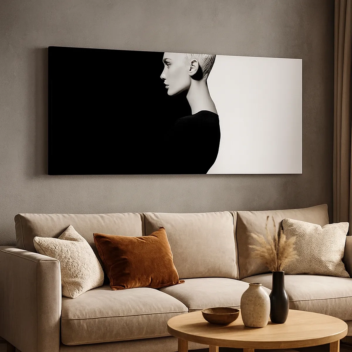 Canvas picture - Simply a Woman - 30x30 cm