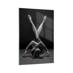 Glass picture - Geometry of Nakedness - 70x100 cm