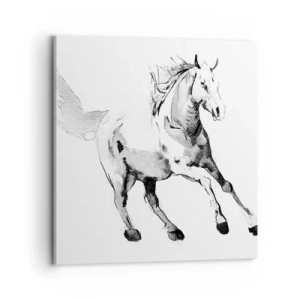 Canvas picture - Untamed Soul - 70x70 cm