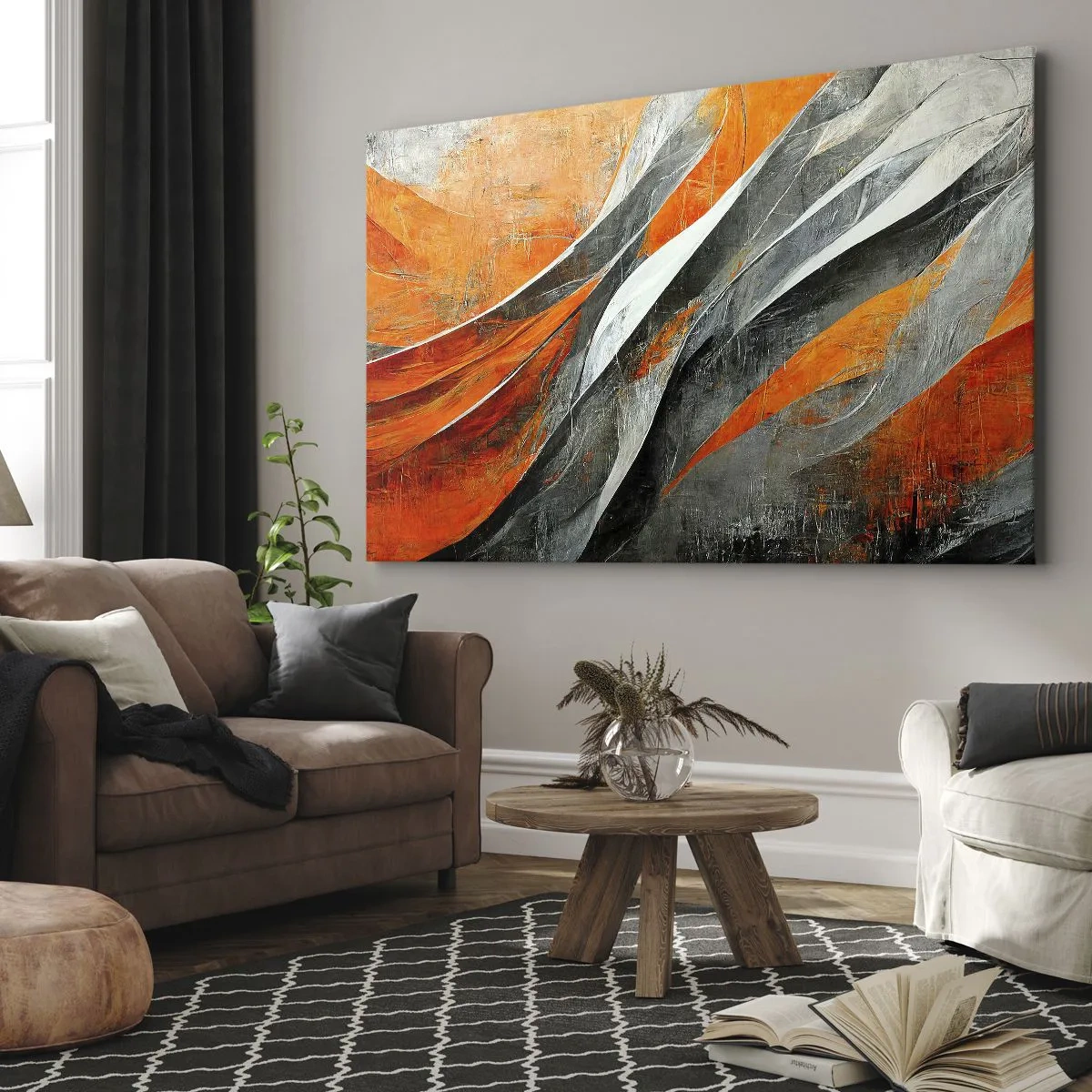 Canvas picture - Heat and Coolness - 70x50 cm
