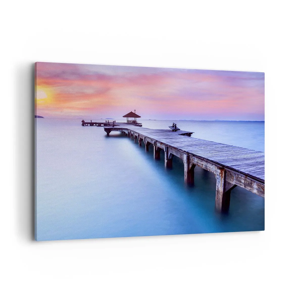 Canvas picture - Sea of Calm to the Horizon - 100x70 cm