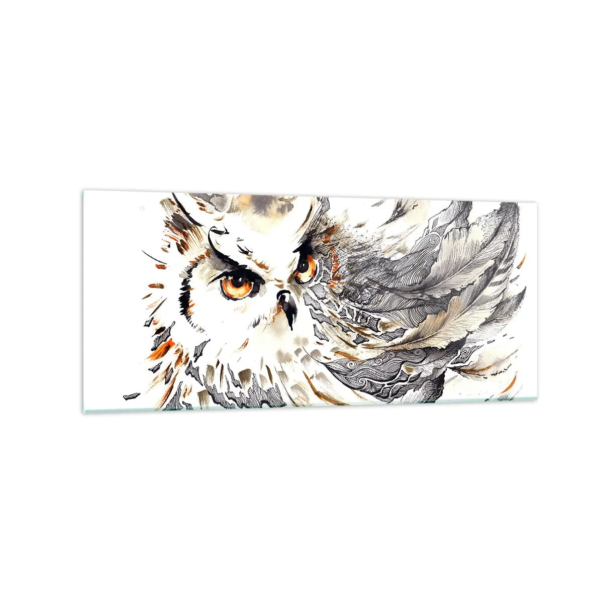 Glass picture - She Came from the Land of Magic - 120x50 cm