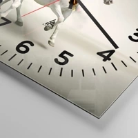 Clock face with numbers
