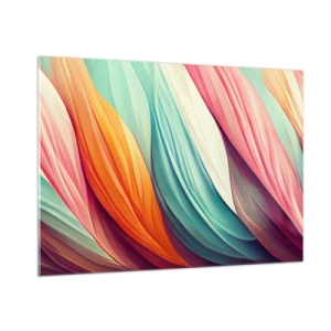 Glass picture - Rainbow Knot - 100x70 cm