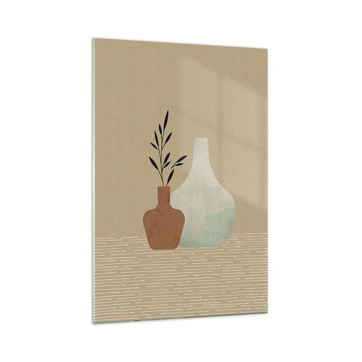 Glass picture - Vase and Idea of It - 70x100 cm