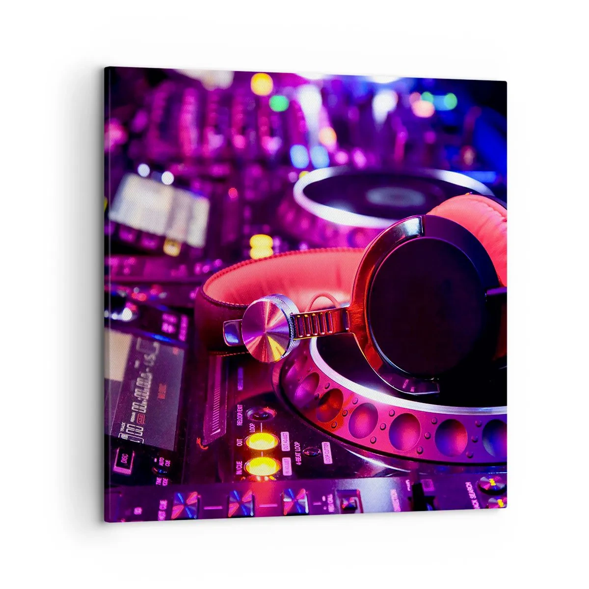 Canvas picture - Before Party Starts - 50x50 cm