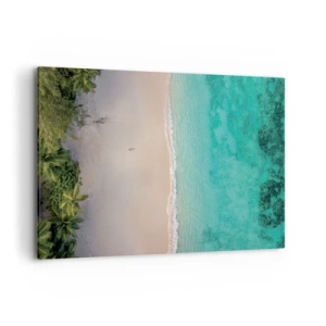 Canvas picture - Paradise Beach - 120x80 cm