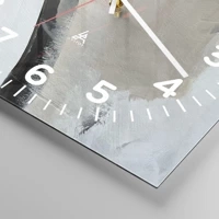 Clock face with numbers