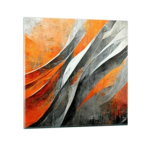 Glass picture - Heat and Coolness - 60x60 cm
