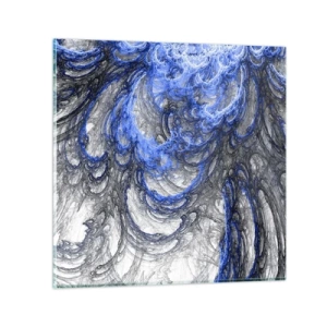 Glass picture - Birth of a Wave - 30x30 cm
