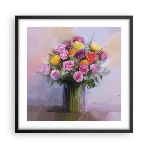 Poster in black frame - Retained Beauty - 50x50 cm