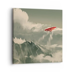 Canvas picture - Fearless Pioneer - 30x30 cm