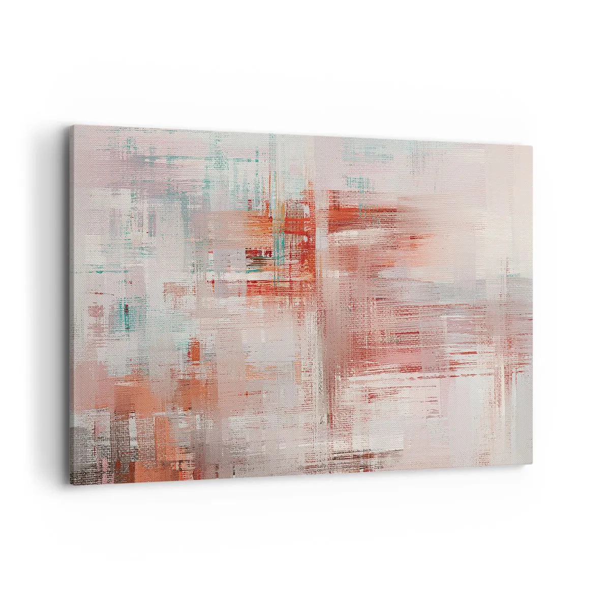 Canvas picture - Foggy but Pink - 120x80 cm