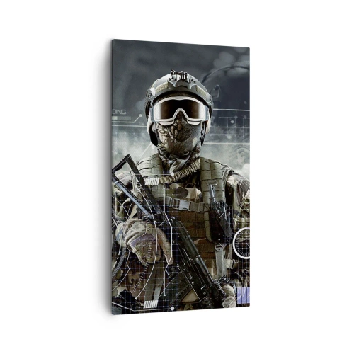 Canvas picture - Power Squared - 45x80 cm