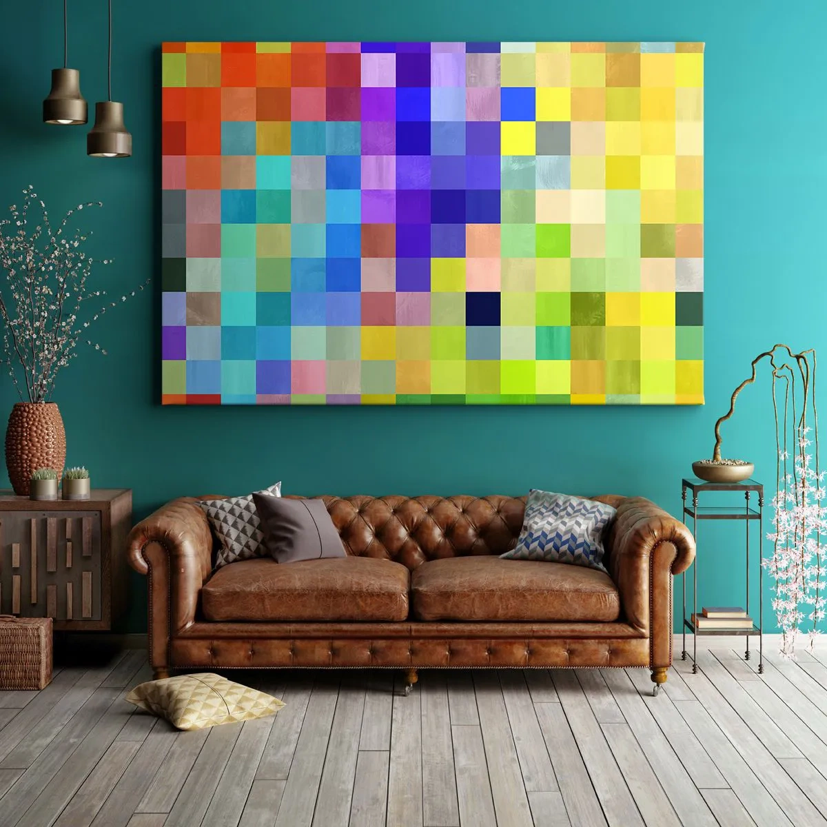 Canvas picture - Each Different, All Equal - 100x70 cm
