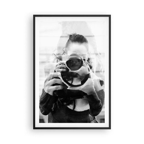 Poster in black frame - Creator and the Creation - 61x91 cm