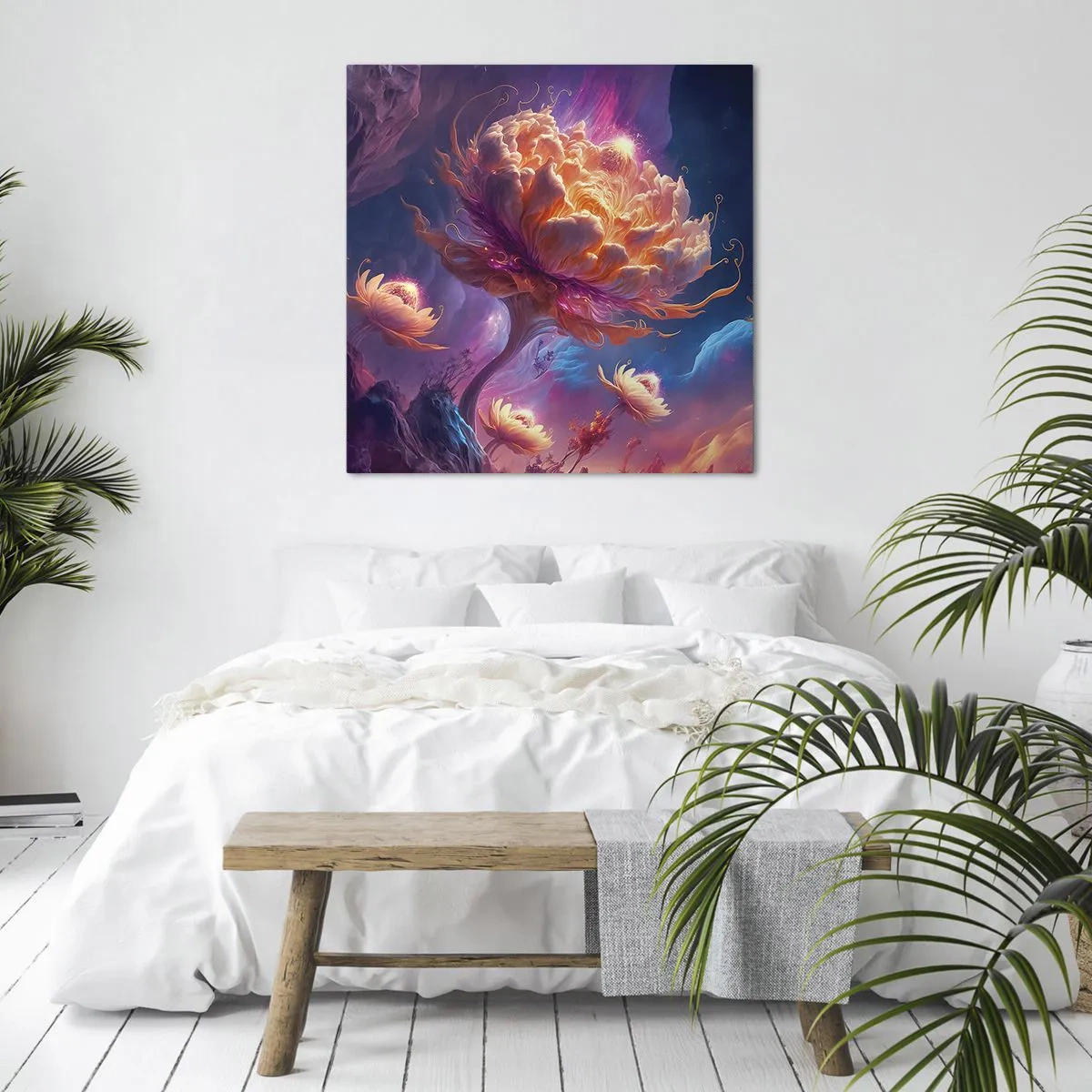 Canvas picture - Another World - 60x60 cm