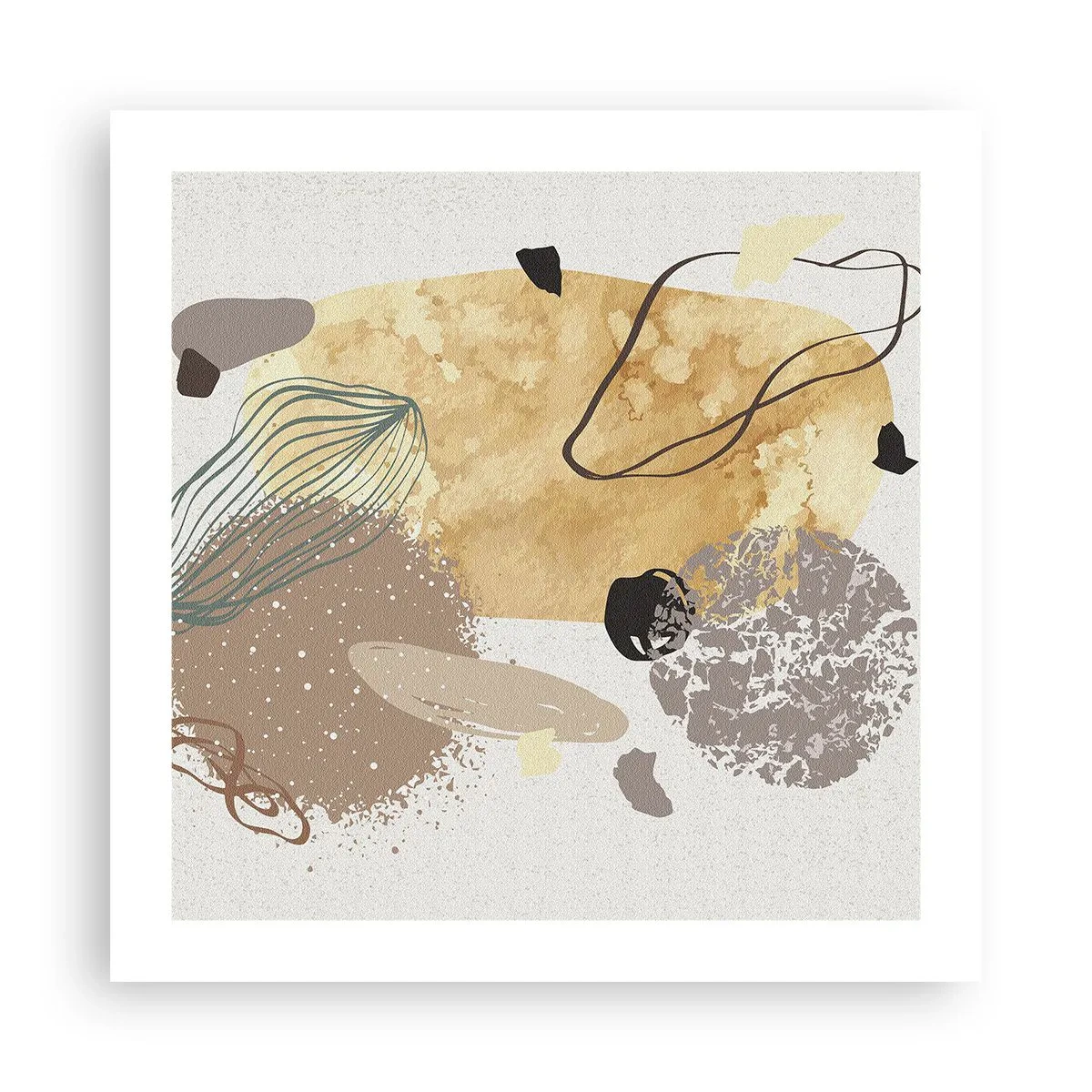 Poster - Applied Splashing - 50x50 cm