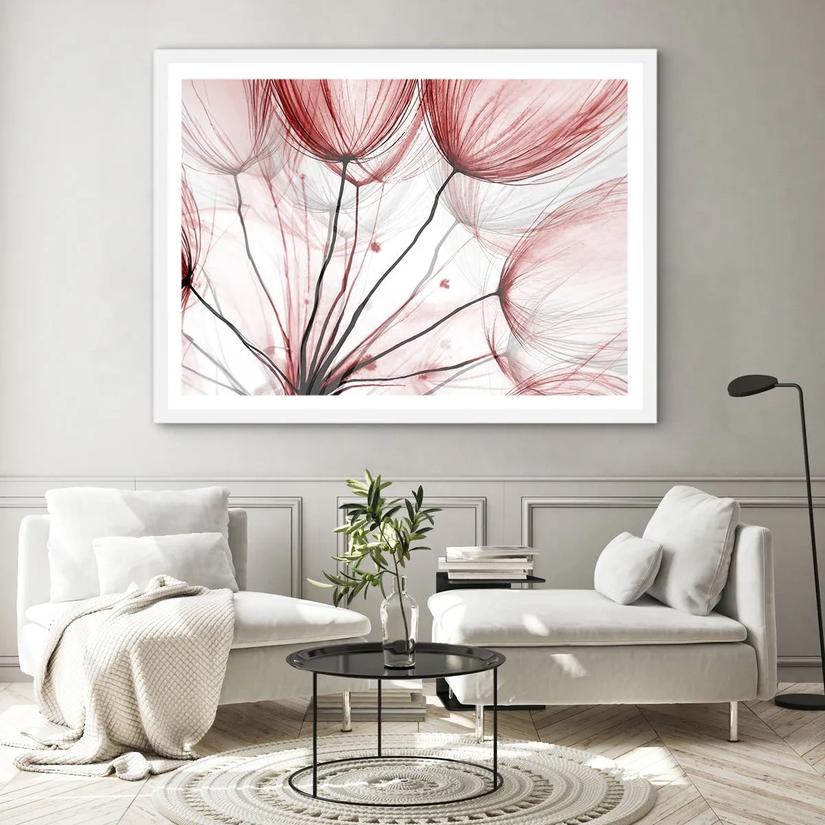 Poster in white frmae - Before Takeoff - 100x70 cm