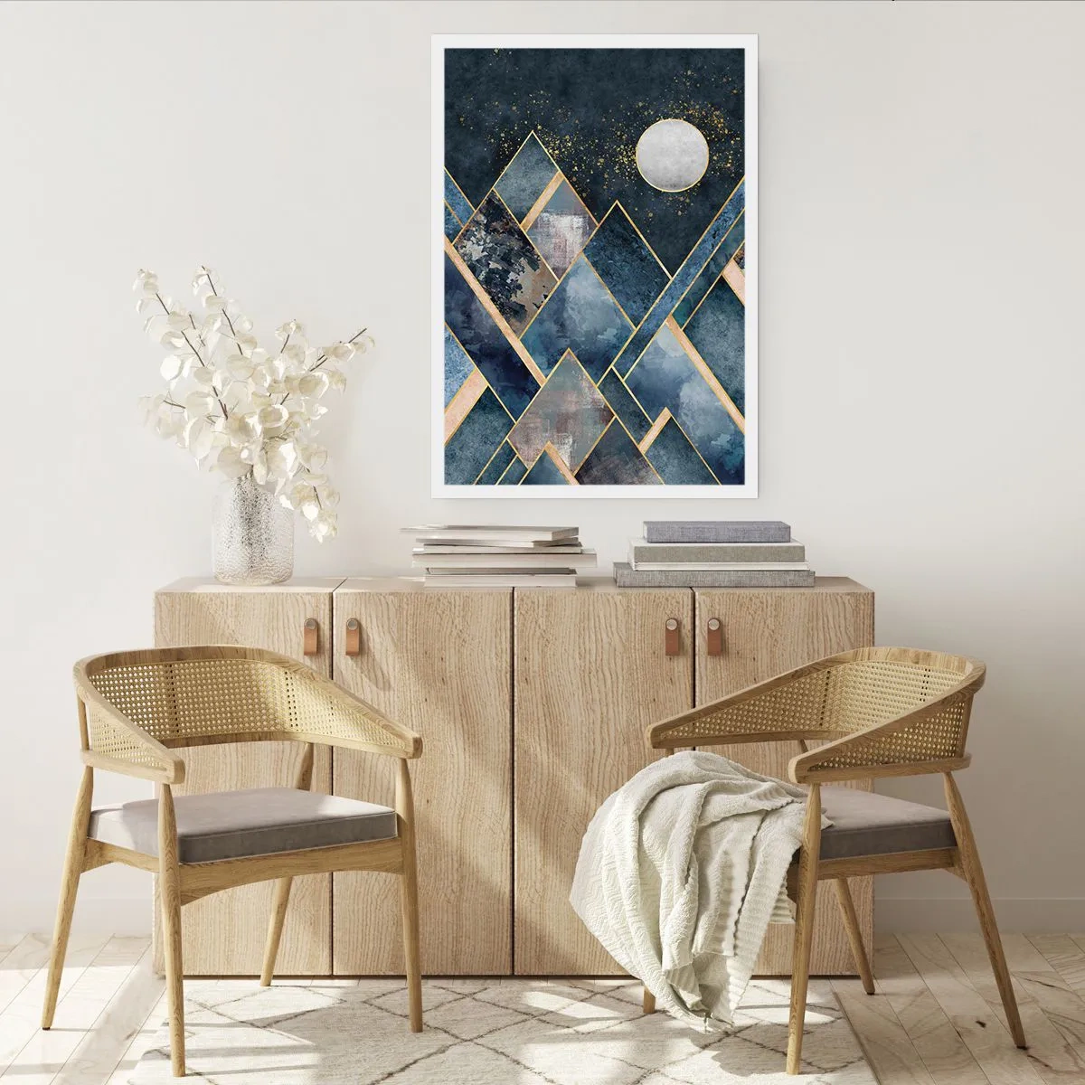 Poster - Geometrical Landscape - 61x91 cm