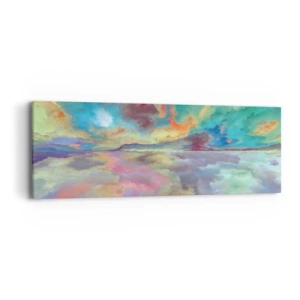 Canvas picture - Two Skies - 90x30 cm