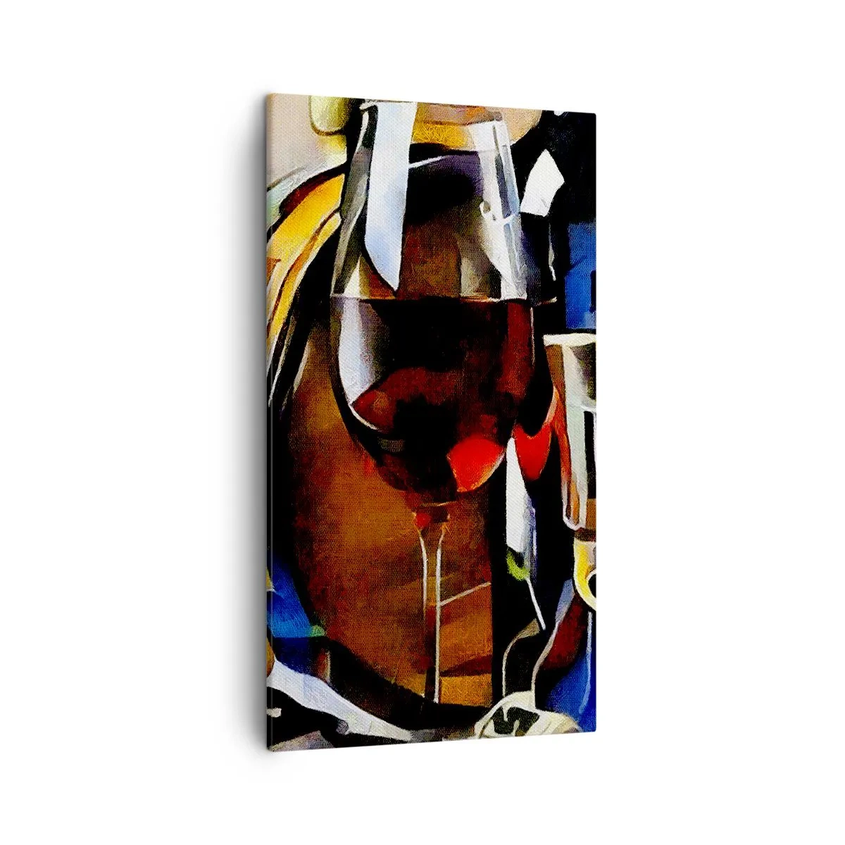 Canvas picture - And The World Fills With Colours - 45x80 cm