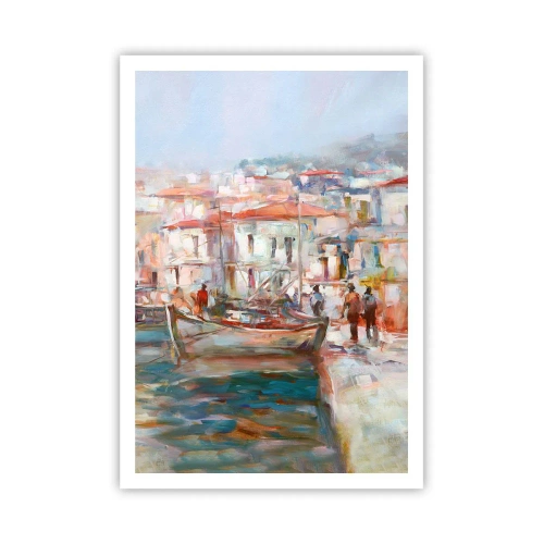 Poster - Holidays in Pastel - 70x100 cm