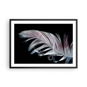 Poster in black frame - Think about Touch - 70x50 cm
