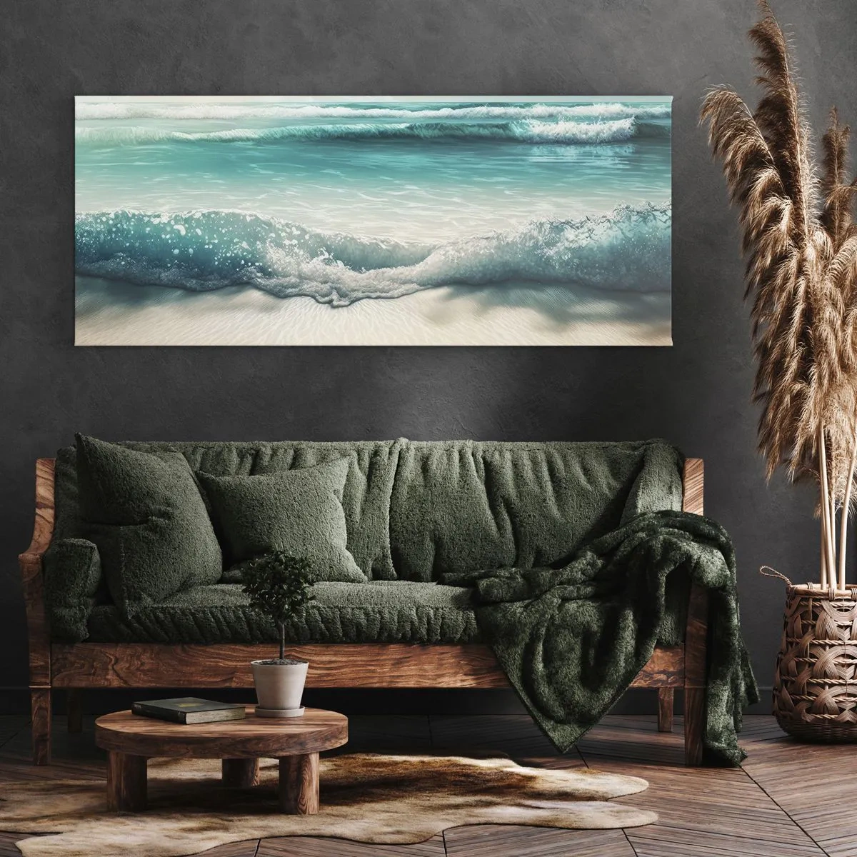 Canvas picture - Calm of the Ocean - 120x50 cm
