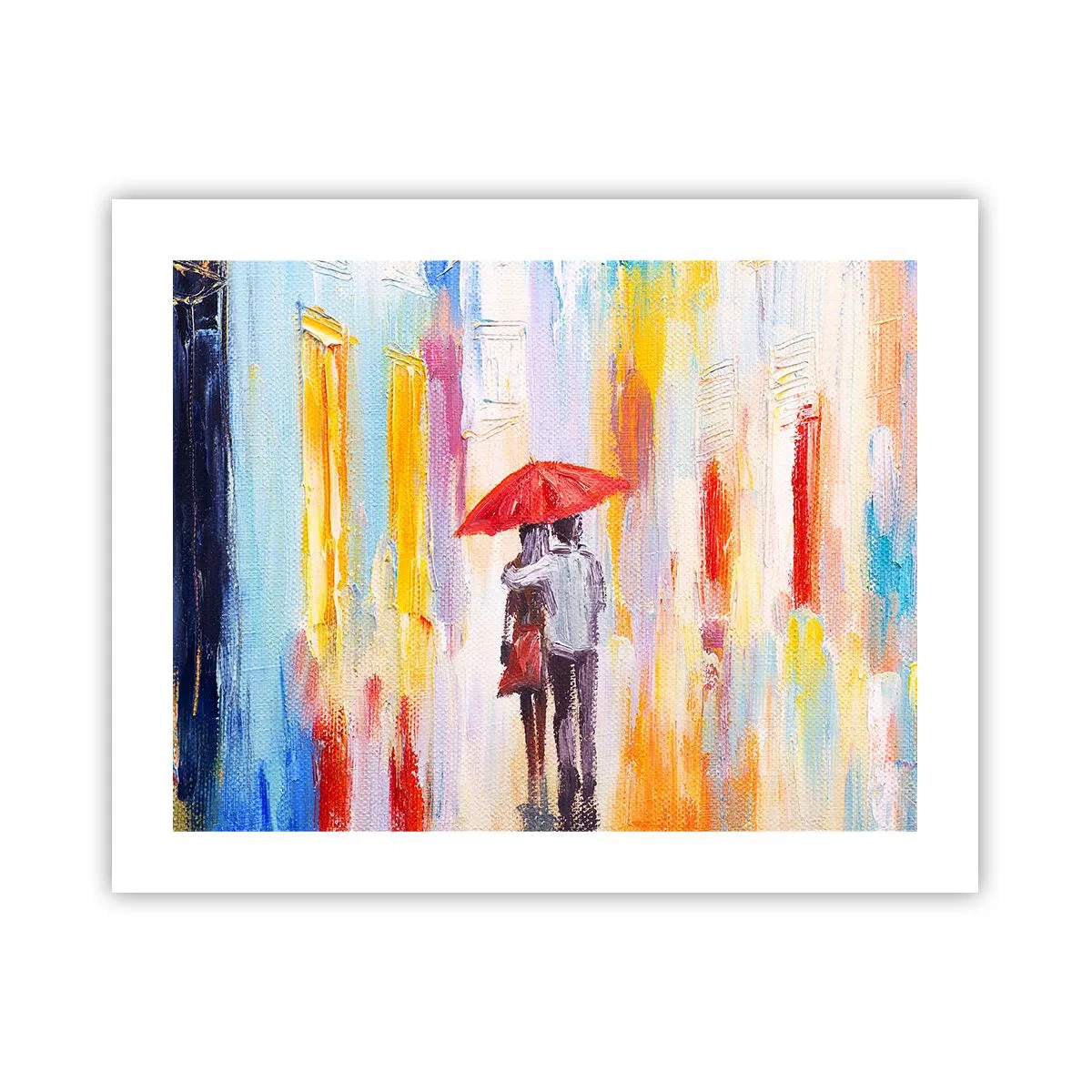 Poster - Let It rain - 50x40 cm