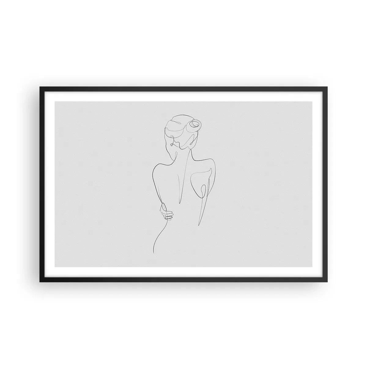 Poster in black frame - Music of the Body - 91x61 cm