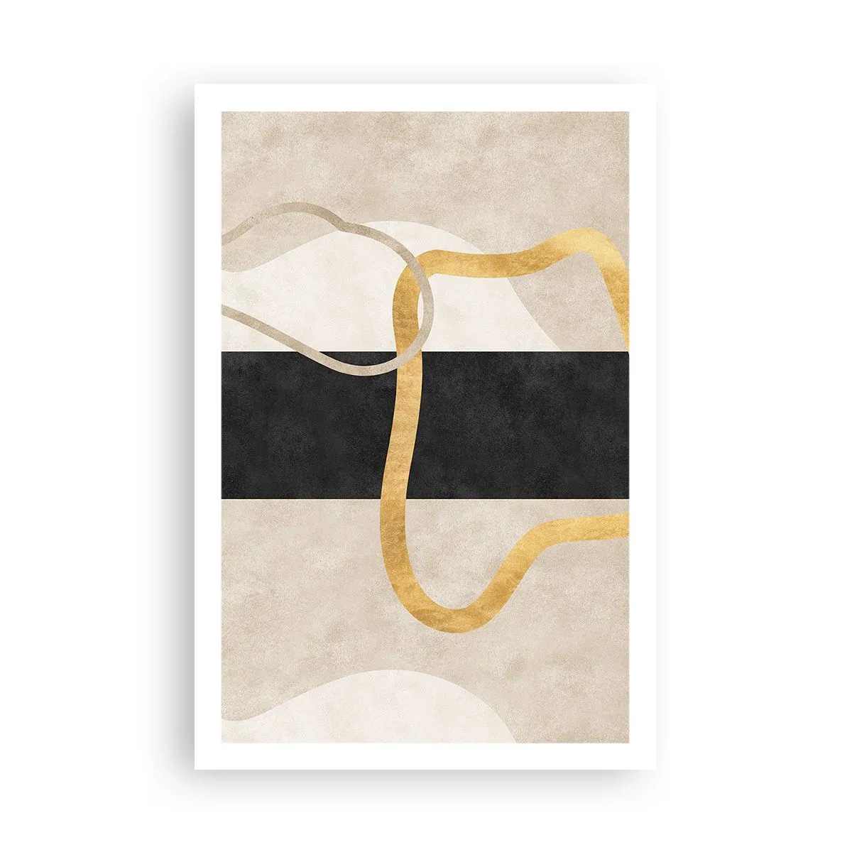 Poster - Shapes in Loops - 61x91 cm