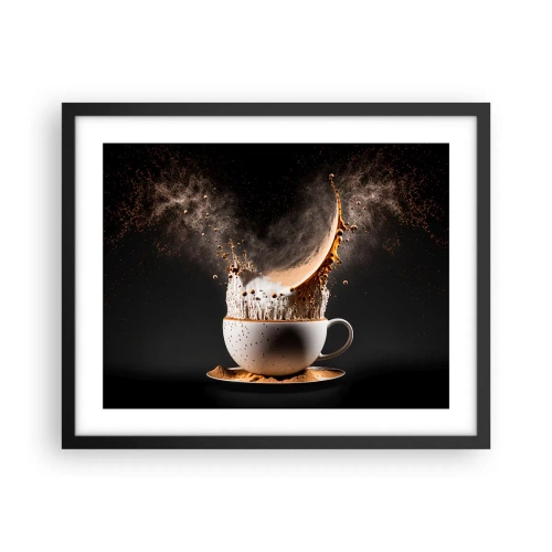 Poster in black frame - Explosion of Flavour - 50x40 cm