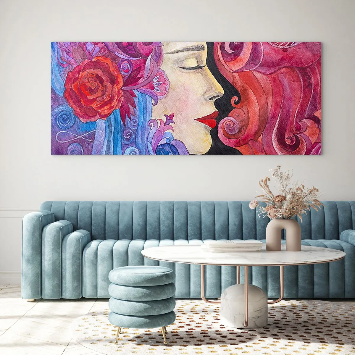 Glass picture - Secession Still Alive - 160x50 cm