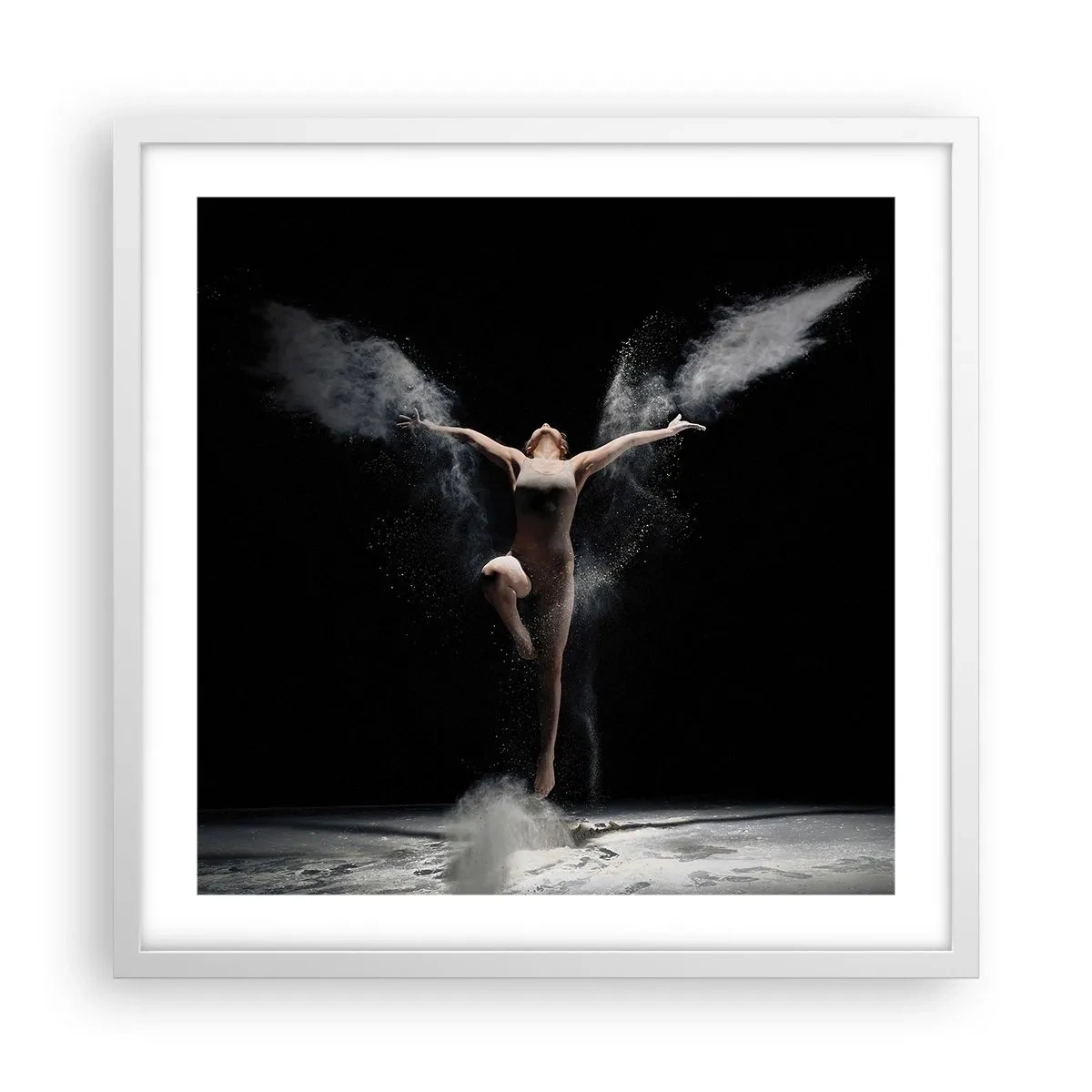 Poster in white frmae - Elves Exist - 50x50 cm