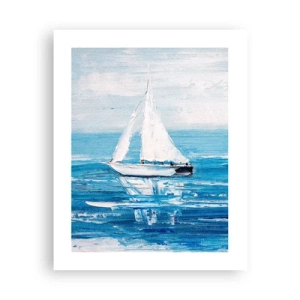 Poster - With a Friend by the Side - 40x50 cm