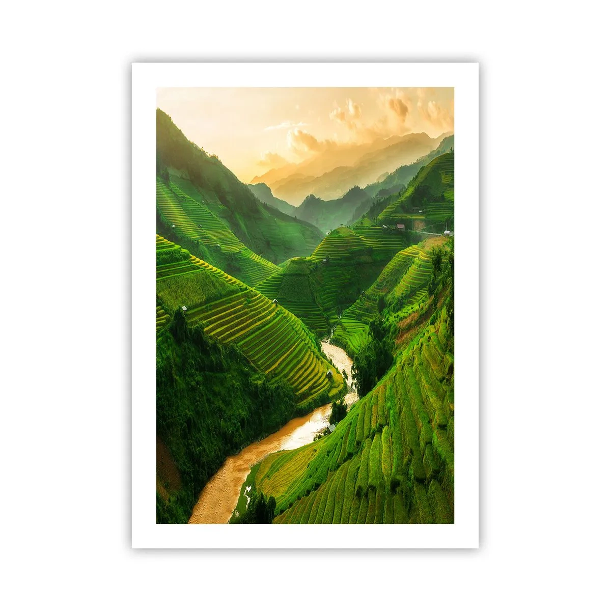Poster - Vietnamese Valley - 50x70 cm