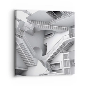 Canvas picture - Paradoxes of Space - 40x40 cm