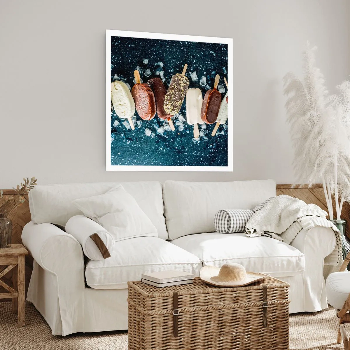 Poster - Taste of the Hot Summer - 30x30 cm