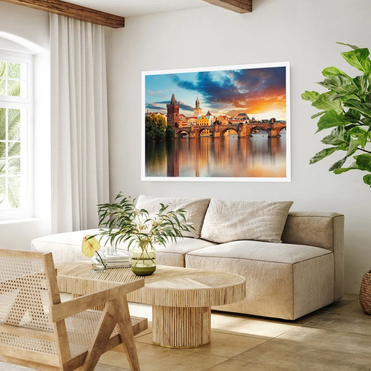 Poster - Beautiful Prague - 70x50 cm