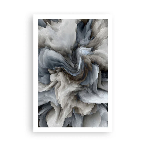 Poster - Stone and Flower - 61x91 cm