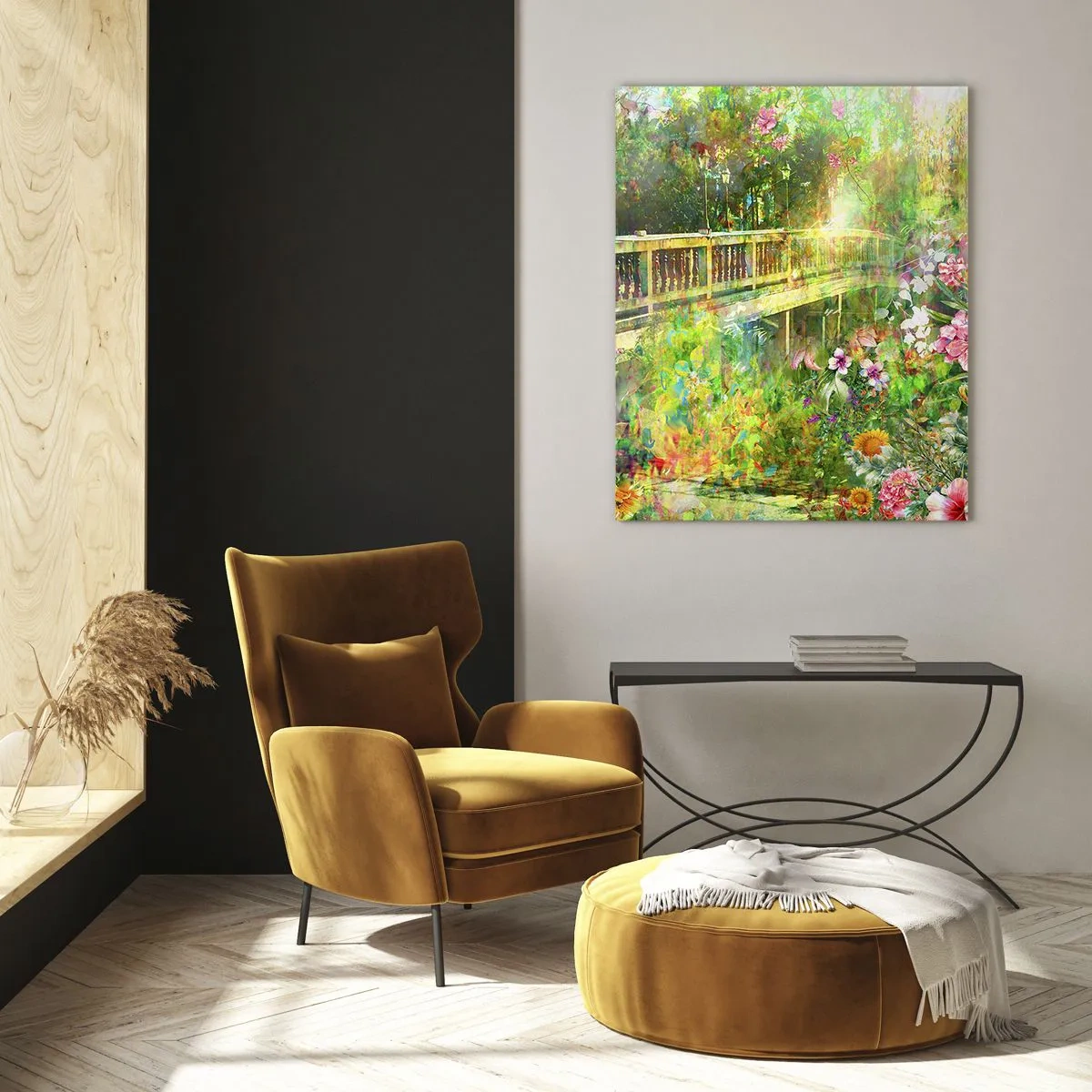 Glass picture - Bridge of Spring Sighs - 50x70 cm