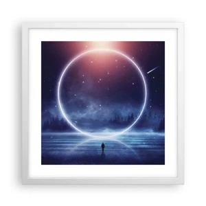 Poster in white frmae - They are Already Here… - 40x40 cm