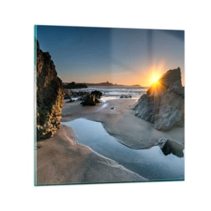 Glass picture - Untouched by Human Hand - 40x40 cm