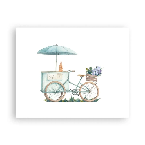 Poster - Sweet Memory of the Summer - 50x40 cm