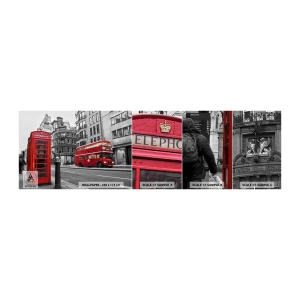 Photo Wallpaper Sample Standard Eco - The Reddest in Europe - City, London, Architecture - 100x30 cm