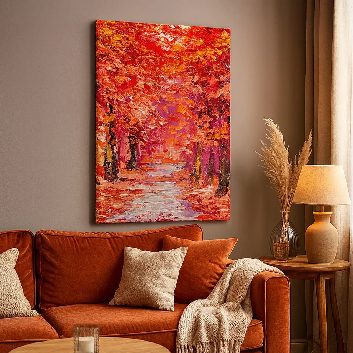 Canvas picture - Autumnal Impression - 50x70 cm